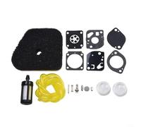 Zoegneer Kit de reconstrucción de carburador para FS90 FS110 FS87 HT100 HT101 KM100 recortadora con filtro de aire foco de línea de combustible reemplazar C1Q-S173 C1Q-S174 C1Q-S176 OEM 4180120