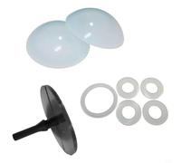 Zoegneer Kit de reparación de sello de silicona para soplador de aire, kit de sello de válvula de paraguas con sello de válvula de retención para Coleman