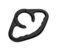 Zoegneer Mango de depósito de combustible para motocicleta Honda CBR600RR CBR900RR CBR1000RR CB600F VTR1000, barra de reposabrazos de asiento trasero de aleación de aluminio CNC, negro (negro)