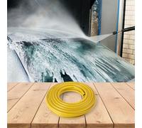 Zoegneer Manguera de agua de jardín de PVC, suave, gruesa, para todas las estaciones, flexible, anti limpieza al aire libre, herramienta de lavado de coche para jardinería, adecuada para uso a baja