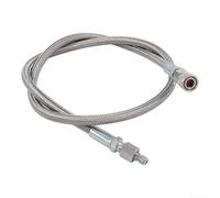 Zoegneer Manguera de inflado de aire de alta presión 4500 psi WP 9400 psi TP PTFE Tubería Acoplamiento de conexión rápida para buceo llenado de gas al aire libre Inflación sumergible Longitud del tubo