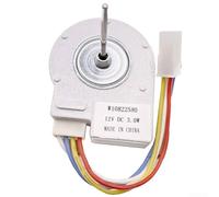 Zoegneer Motor de ventilador de refrigerador W10822580 para modelos W10255195 AP5985210 2259385 4283312 PS11723174 DC 12V Blanco 12 x 7 x 6 cm