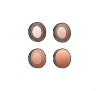 Zoegneer ND8 ND16 ND32 ND64 - Juego de filtros para lentes de vidrio ultra óptico Insta360 GO, paquete de 4, reduce el deslumbramiento, efectos de desenfoque de movimiento para fotografía y
