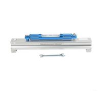 Zoegneer Nivel de ajuste de acero inoxidable de 0,01 mm, nivel de burbuja de precisión para nivelación de mesa de billar y construcción de puentes, múltiples opciones de longitud 300 mm, 350 mm, 400