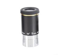 Zoegneer Ocular telescopio astronómico ultra ancho de 66 grados, cuerpo de metal de 1.25 pulgadas con ocular plegable para observación profunda del paisaje y observación de estrellas, 6 mm, 9 mm, 15