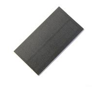 Zoegneer Panel solar monocristalino 1W 5V alta tasa de conversión PET laminado resistente a la intemperie compacto 118x63mm para luces solares de jardín pequeño hogar iluminación dispositivo al aire