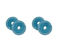 Zoegneer Paños de microfibra de repuesto para aspiradora Conga 9590 Spin Ultra Power Home Robot, lavables y reutilizables, para suelos laminados de madera, fáciles de poner (paquete de 4)