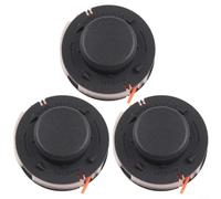 Zoegneer Paquete de 3 bobinas y línea para recortadora de césped de 1,6 mm x 5 m para FSA56 FSE41 FSE52 PP500, piezas de repuesto de plástico robusto, corte eficiente para herramientas de jardín