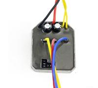 Zoegneer Placa de control de llave eléctrica sin escobillas para amoladora angular de 18 V 300 W para 48 V 68 V 88 V 98 V 128 V paquetes de baterías de 5,2 x 6,2 cm (7 cables, sin ajuste de velocidad)