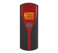 Zoegneer Probador digital para uso en coche, medidor de detección sin alcoholímetro con sensor semiconductor, pantalla LED, analizador de respiración portátil, 116 x 45 x 15 mm, rojo