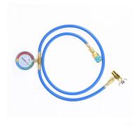Zoegneer R134A - Kit de medidor de presión de manguera de carga para reparación de aire acondicionado automotriz para medición de presión de gas R134A R12 R22 Cobre y goma Conector SAE de 1 4 pulgadas