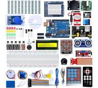 Zoegneer R3 para Mega328 Microcontrolador con Sensores Motores Pantallas STEM Education Maker Set Incluye Tutoriales y Módulos Plug-and-Play para principiantes