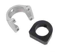 Zoegneer Tapa de montaje de resorte trasero con buje de goma para carrito de golf 1994-2008 para OEM 72117-G01 y 72037-G01 Reemplazo directo de aluminio fundido a presión