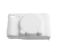 Zoegneer Una solución elegante y divertida para mantener tu cámara PowerShot a salvo del polvo y los arañazos, como lo muestra la imagen, Blanco