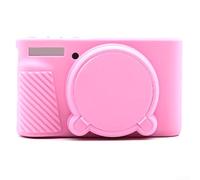 Zoegneer Una solución elegante y divertida para mantener tu cámara PowerShot a salvo del polvo y los arañazos, como lo muestra la imagen, rosa