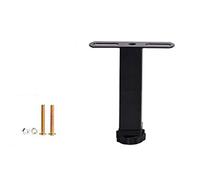 zoele Patas Ajustables de Metal para Mesa/Cama y sofá/Muebles, Soporte para Patas de Armario/Resistente, fácil de Instalar, Marco Central de Cama, Soporte para Pata