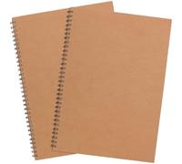 ZOENHOU 2 Blocs de Dibujo A3 con Espiral, Papel de Artista 160 g/m², 42 x 29,7 cm, 60 Páginas por Bloc para Bocetos, Pintura y Diseño