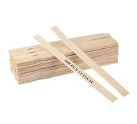 ZOENHOU 200 varillas de mezcla de pintura de madera de 12 pulgadas, agitadores de madera para mezclar pintura, resina y manualidades