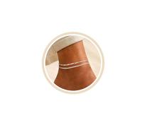 ZOERAY Tobillera de Plata 925 Para Mujer Tobilleras Bañada en Oro 18K Bohemias Ajustable con Capas de Corazón Pulsera Tobillera con Cuentas Impermeables Joyería Regalos de Playa Para Mujer Niñas