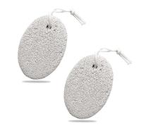 zoerbufan 2 Piezas Piedra Pómez Natural, Elimina Durezas y Callosidades de Pies y Manos, Herramientas de Pedicura de Lava para Eliminar la Piel Muerta