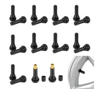 zoerbufan 20 Piezas Válvulas de Goma TR413, Universal Válvula de Goma Neumática para válvulas Goma Snap-in Válvulas for Most Cars, Motorbikes, Tapón de Ruedas