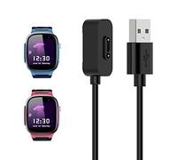 zoerbufan Magnético Cargador para Xplora X5/X5 Play/X4, 100CM Cable de Carga de Repuesto USB para Reloj Inteligente Niño, Compatible con Xplora X5/X5 Play/X4 (Negro)