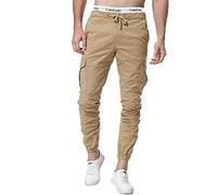 ZOEREA Pantalones para hombre Pantalones chinos Pantalones cargo Pantalones de chándal para hombre Pantalones deportivos de algodón Pantalones chándal para hombre con bolsillos