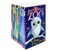 Zoe's Rescue Zoo Collection 9 Books Set by Amelia Cobb (Messy Merrkat, Scruffy Sea Otter, Sleepy Snowy Owl....)