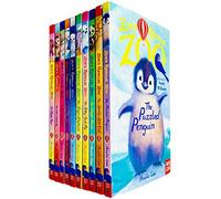 Zoes Rescue Zoo Collection Amelia Cobb Serie Paquete de colección de 10 libros
