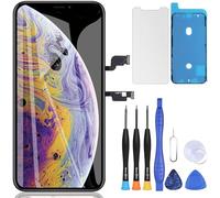 ZOETEC Pantalla de repuesto para iPhone Xs Max, pantalla LCD Full HD Retina de 6.5 pulgadas, pantalla táctil COF, digitalizador, montaje de marco con kit de herramientas de reparación, adhesivo