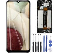 ZOETEC Pantalla de repuesto para Samsung Galaxy A12 Nacho SM-A127 A127F A127M A127U 6.5 pulgadas LCD digitalizador montaje completo con herramientas de reparación de marcos (no para SM-A125*)