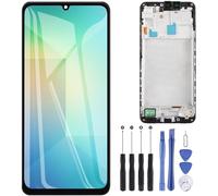 ZOETEC Pantalla de repuesto para Samsung Galaxy A16 4G SM-A165F, 165F/DSB, A165F/DS, A165M, A165M/DS, pantalla LCD, digitalizador de pantalla táctil, montaje completo con marco, juego de herramientas