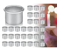 ZoeTekway 30 velas de Metal para Inserciones, Cena, Cumpleaños y Té (diámetro Interior 22 mm)