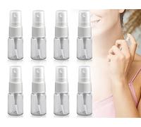 ZoeTekway 8 pcs 10ml botella atomizadora pequeña, Botella atomizadora cosmética, Botellas atomizadoras pequeñas portátiles para llenar, atomizador de perfume, mini botella atomizadora