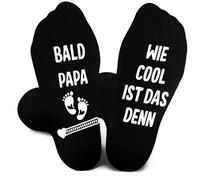 ZoeWei Divertidos calcetines para hombre regalo de futuro papá, regalos para el futuro día del padre, pronto papá | QUÉ COOL ES ESTO DENN