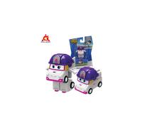 (Zoey) Super Wings S5 2" Mini figuras de acción de avión Transform-a-Bots de deformación transformable