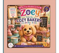 Zoey Visits the Cozy Bakery: Zoey Visits the Cozy Bakery: An Interactive Educational Coloring Book with Hidden Pictures, Bakery Vocabulary, Fun Facts, ... for Kids Ages 5+ (Zoey’s Cozy Adventures)