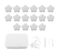 Zoeyilan 16 Pcs Duvet Pin Duvet Clips, Comforter Clips, Duvet Cover Pins Comforter Clips, Firm Fixing Slip Prevention Detachable Bed Sheet Clip Pin Fasteners (Gray)