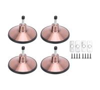 Zoeyilan 4Pcs Pool Table Leg Levelers, Billiard Table Leg Leveling Risers, Adjustable Height Levelling Feet, Billiard Table Leg Leveler, for Pool Tables, Soccer Tables