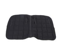 Zoeyilan Equine Horse Saddle Pad, Shock Absorbing Memory Foam Half Saddle Pad, English Riding Pad, for Stable Riding and Spine Protection, Durable Equine Supplies (Negro)