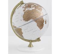 Zoffoli living Globo terráqueo James Cook Oro/Blanco 33 cm