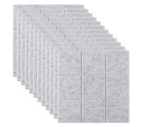 ZOFUN 12 Piezas Tablero de Fieltro Grande 30 x 30 cm Tablero de Fieltro Tablero de Notas Tablero de Corcho Decoración de Pared Tablón de Anuncios para diseñar usted mismo para la Oficina, Cocina, Not