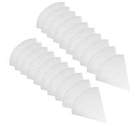 ZOFUN Juego de 20 filtros cónicos DN 125 G4, filtro cónico para sistema de ventilación DN 125, compatible con Zehnder, Helios, Nibe, LWZ, Wolf, Stiebel Eltron, Vallant, Maico, Pluggit
