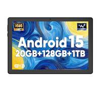 ZOFYWNAS Tableta, tableta Android 14 de 10.4 pulgadas, 16 GB de RAM y 128 GB de ROM, pantalla HD de 8 núcleos, batería larga de 5000 mAh, cámara dual, 1 TB ampliable, delgada, ligera, color negro