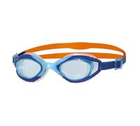 Zoggs Sonic Air Junior with UV Protection and Anti-Fog Gafas de natación, Blue/Navy/Orange, 6-14 años