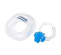 Zoggs, Clip de nariz de natación de silicona suave unisex con estuche, colores surtidos, talla única, 1 unidad