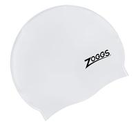 Zoggs Gorro de natación, Adultos Unisex, Blanco, una Talla