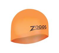 Zoggs Gorro de natación Unisex de Silicona, Color Naranja