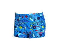 Zoggs Hip Racer Bañador, Infantil, Azul/Multicolor/Sea Life, 116
