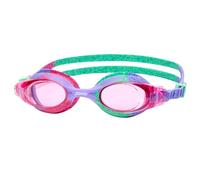 Zoggs Little Bondi Remix - Gafas de natación para niños, silicona suave, protección UV, lentes antivaho, correa de fácil ajuste para un ajuste sin fugas, color rosa violeta